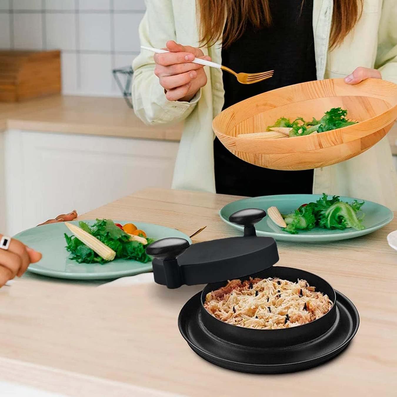 Desfiadora De Carne Frango Desfiador Alimentos Verduras Legu... - Image 6