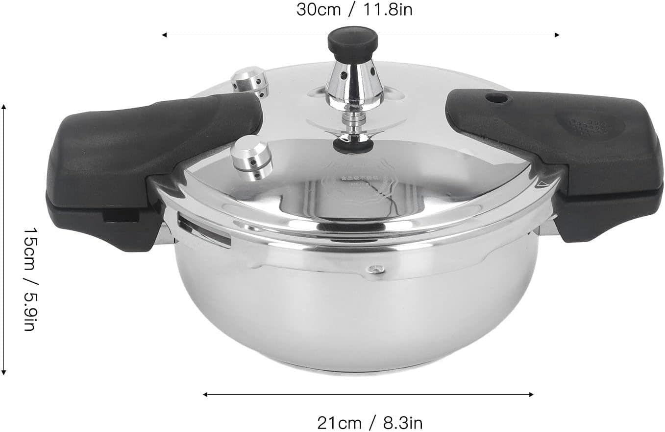 Mini Panela De Pressão De Aço Inoxidável, à Prova De Explosã... - Image 4