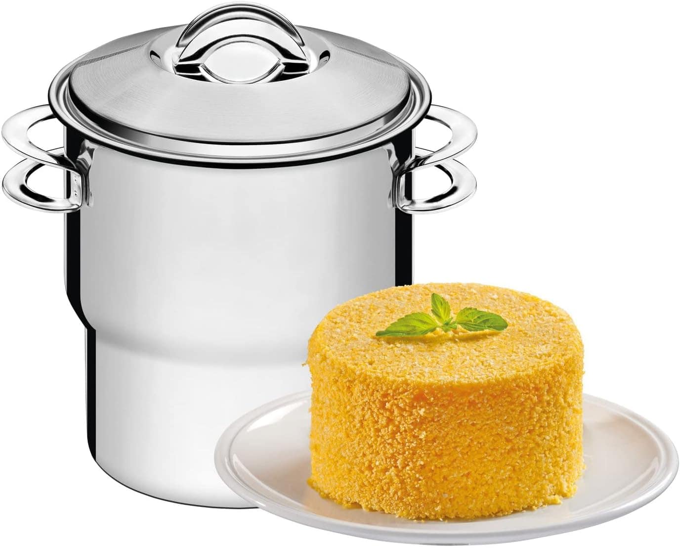 Cuscuzeira, Tramontina, Solar 62519140, Inox, dimetro de 14 ... - Image 2