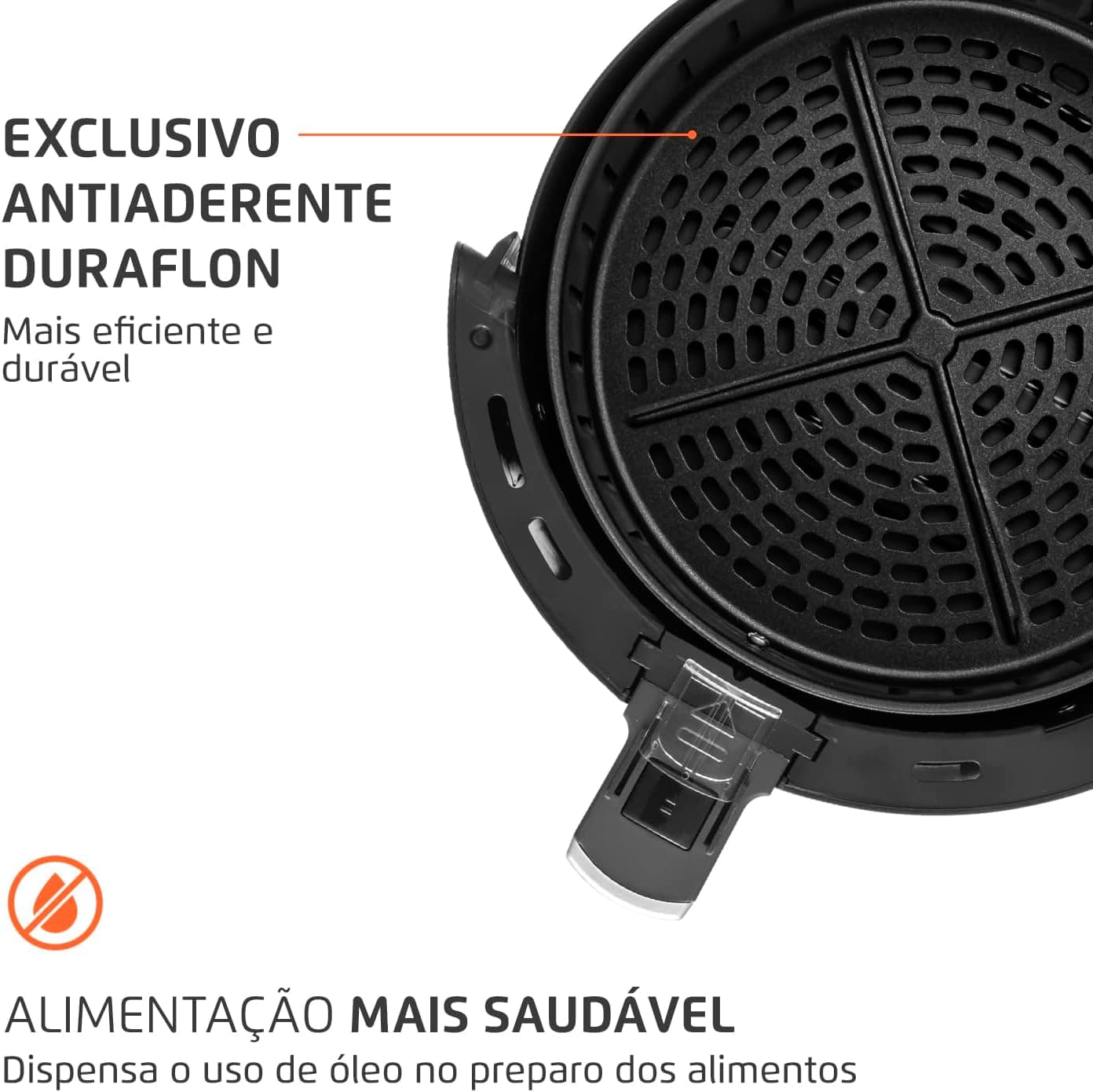 Fritadeira Sem Óleo Air Fryer 3,5L, Mondial, Preto/Inox, 150... | É bom mesmo? Descubra antes de comprar - Image 6