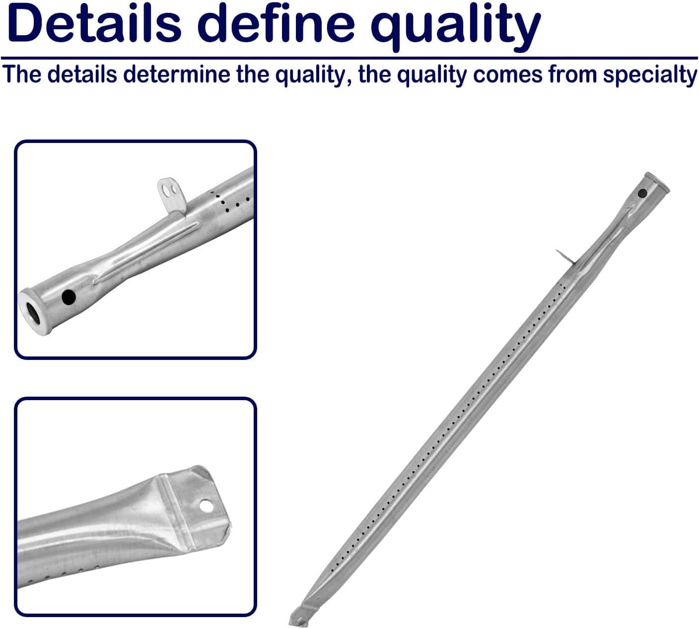 Queimador de churrasqueira a gás e escudo térmico de aço ino... - Image 5