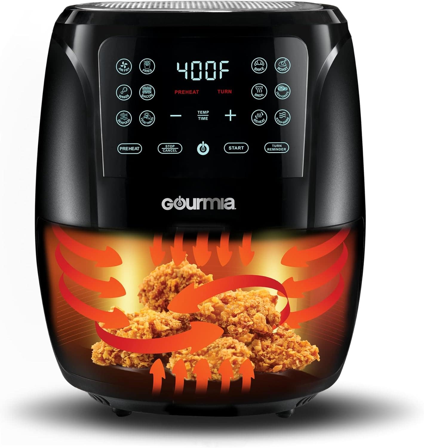 Gourmia Air Fryer Oven Display Digital 4 Quart Large Airfrye... | É bom mesmo? Descubra antes de comprar - Image 3
