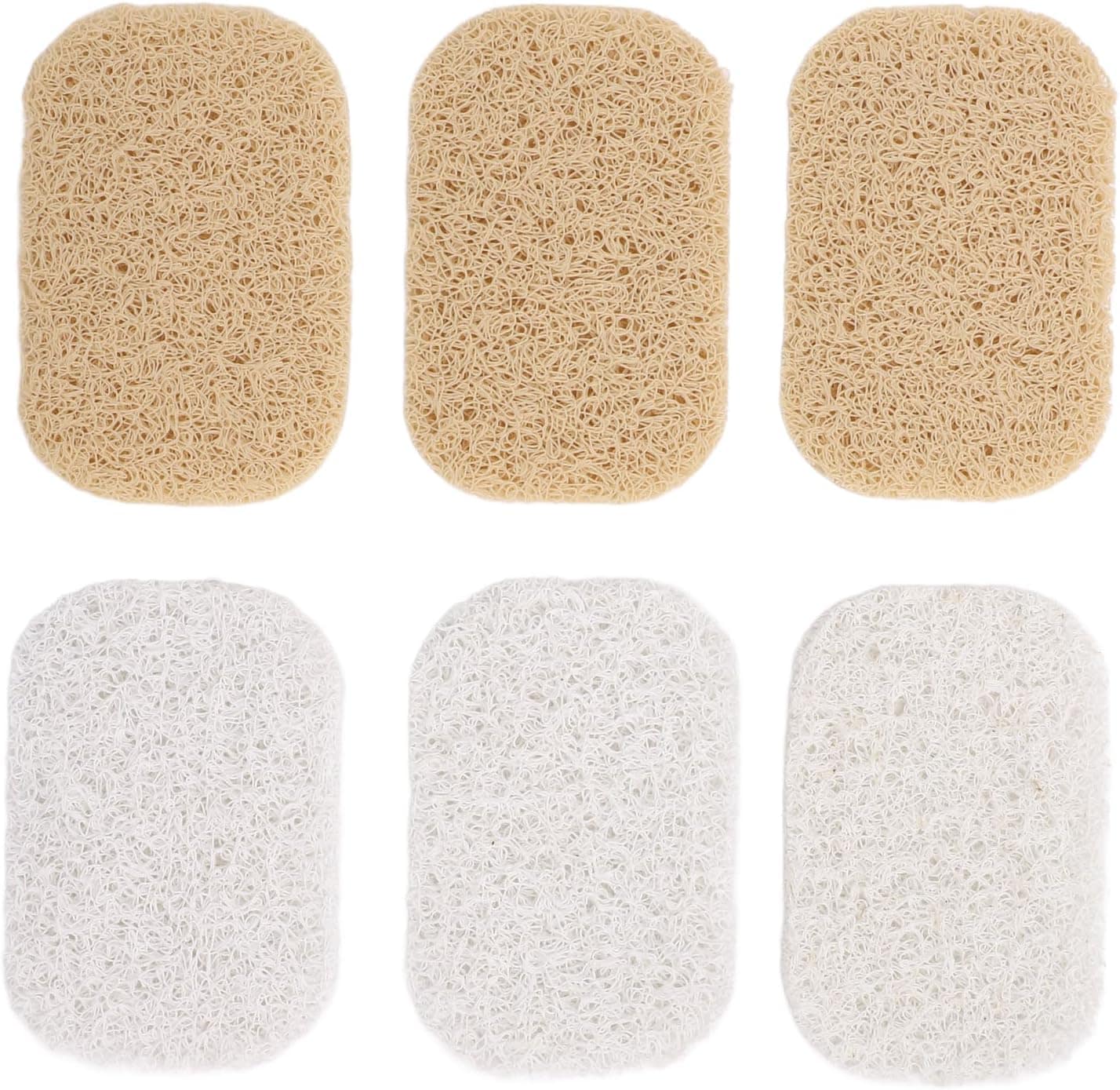 6 Peças Almofada de Sabão Pvc Antiderrapante Almofada de Ele...