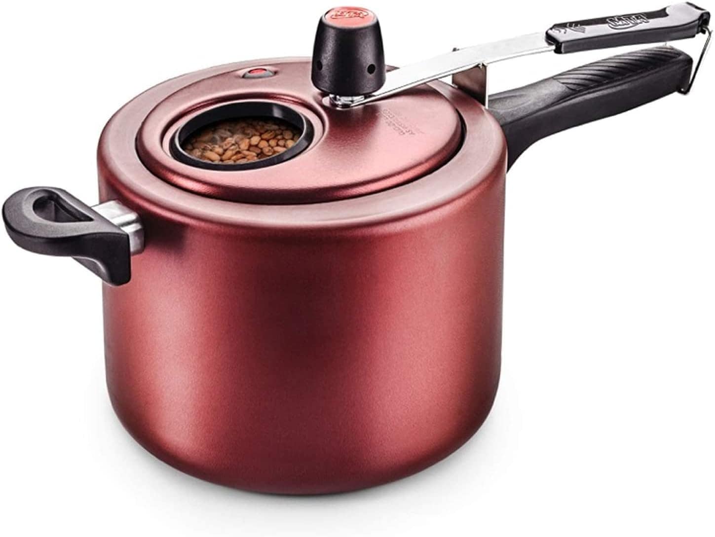 MTA PANELA DE PRESSAO COR CEREJA FECHAMENTO INTERNO COM VISO...