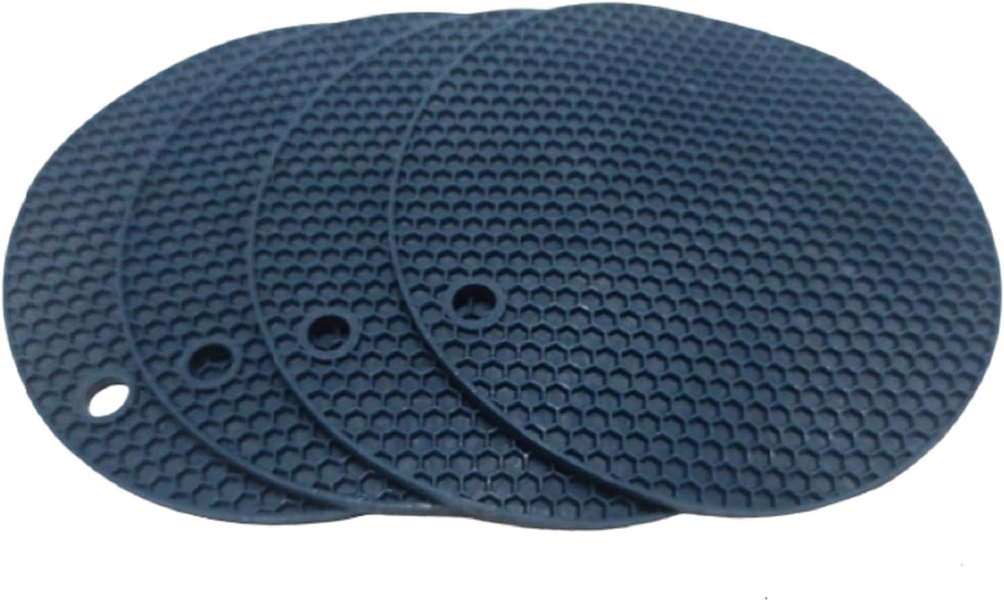 Kit 4 Unidades Descanso De Panela De Silicone Redondo Colors...