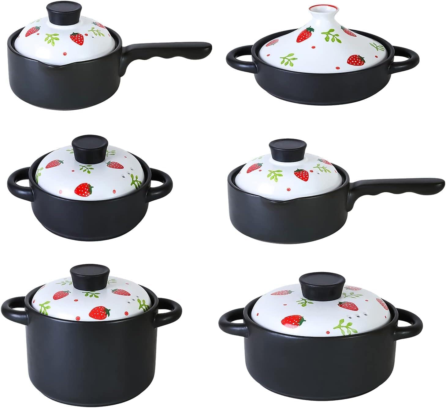 Panela de barro para cozinhar panela de guisado de terracota... - Image 4