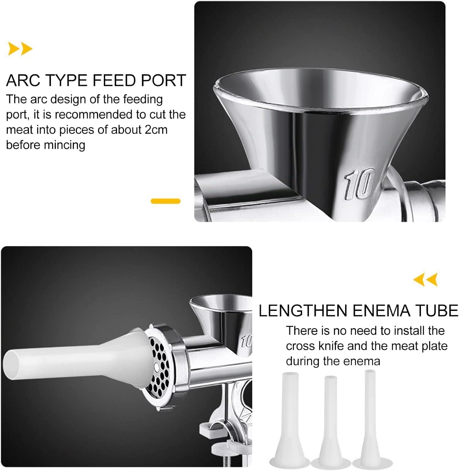 Moedor de carne manual QANYEGN, enchimento de linguiça de ca... - Image 4