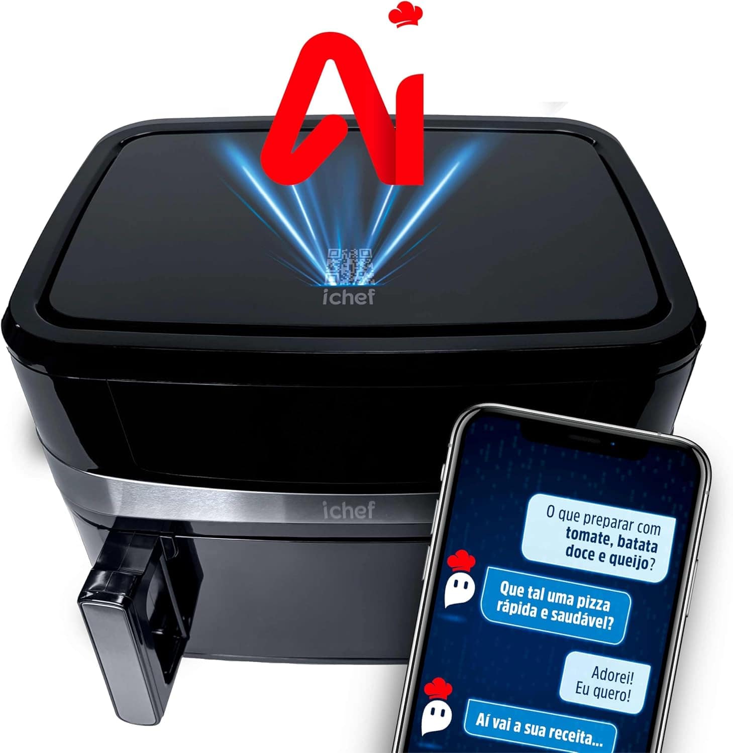 ICHEF Fritadeira Elétrica Airfryer Dualzone (110 Volts) | É bom mesmo? Descubra antes de comprar - Image 5