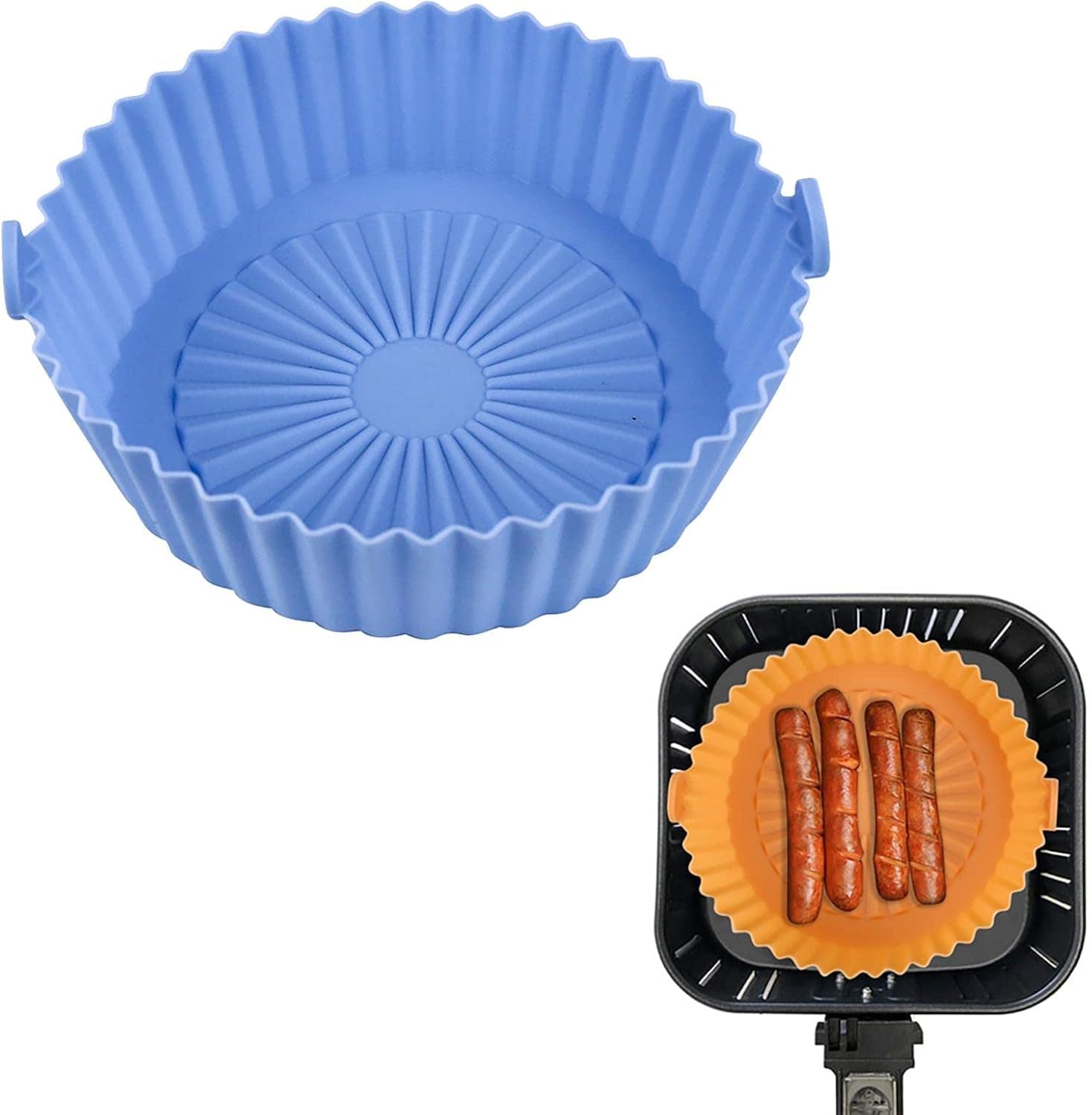silicone Air Fryer – silicone reutilizável para fritadeira a... - Image 7