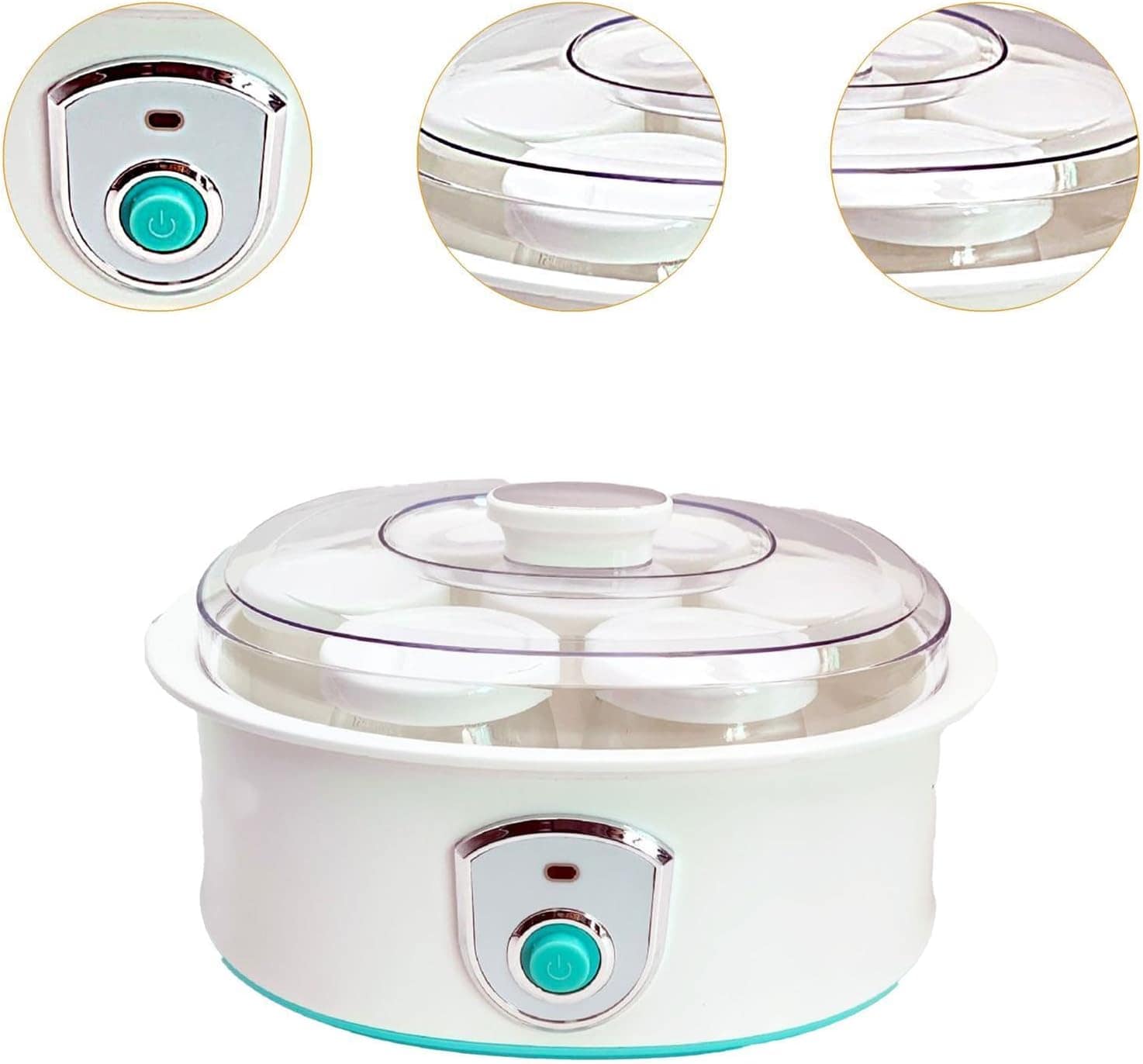 SiaBiced Máquina de iogurte do iogurte Controle de tempo pro... - Image 4