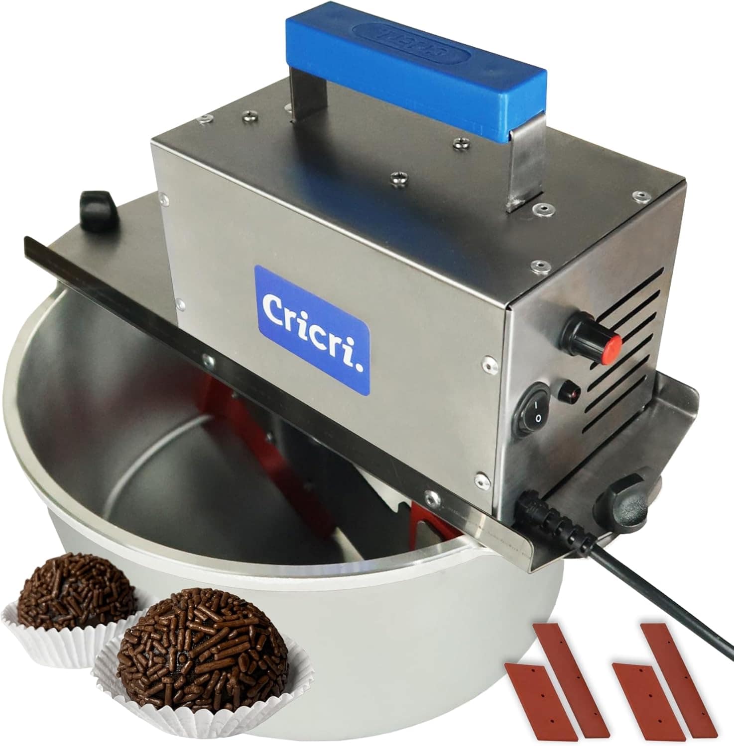 Panela Mexedora de Doces Automática 32cm Cricri + 2 Conjunto...