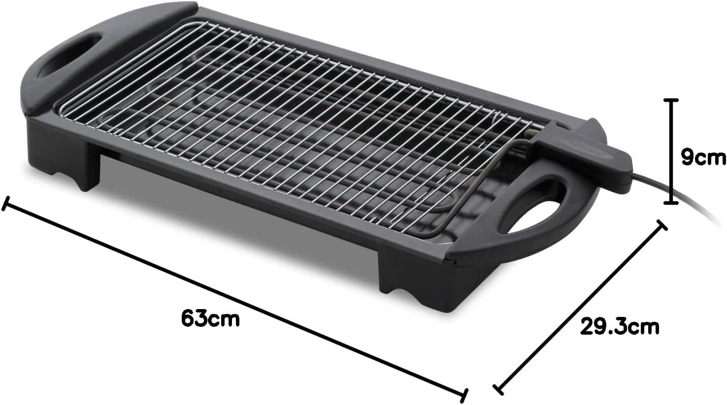 FISCHER CHURRASQUEIRA ELÉTRICA PORTÁTIL GRILL PRETA 127V 451... - Image 4