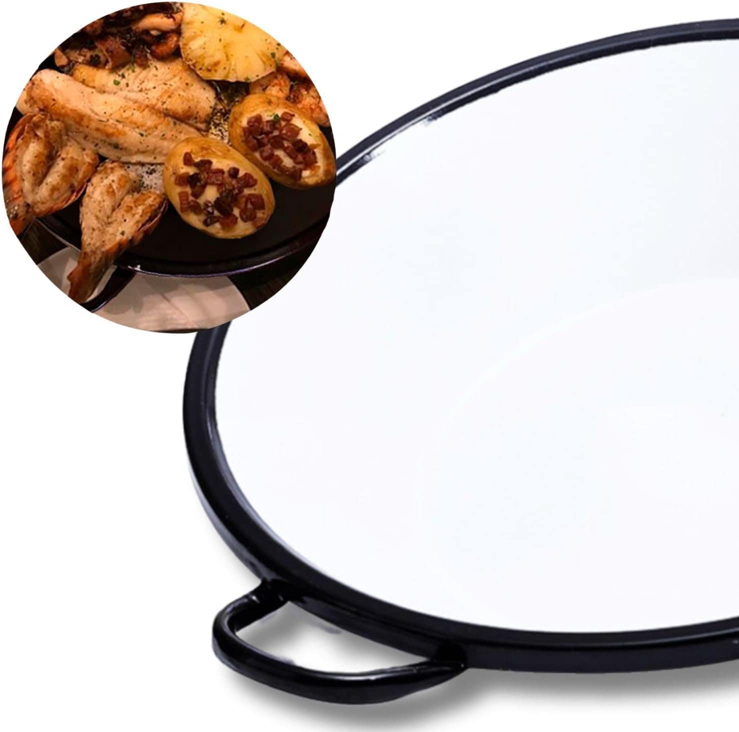 Tacho Esmaltado N18 Capacidade 10 Litros Uso Profissional - Image 3