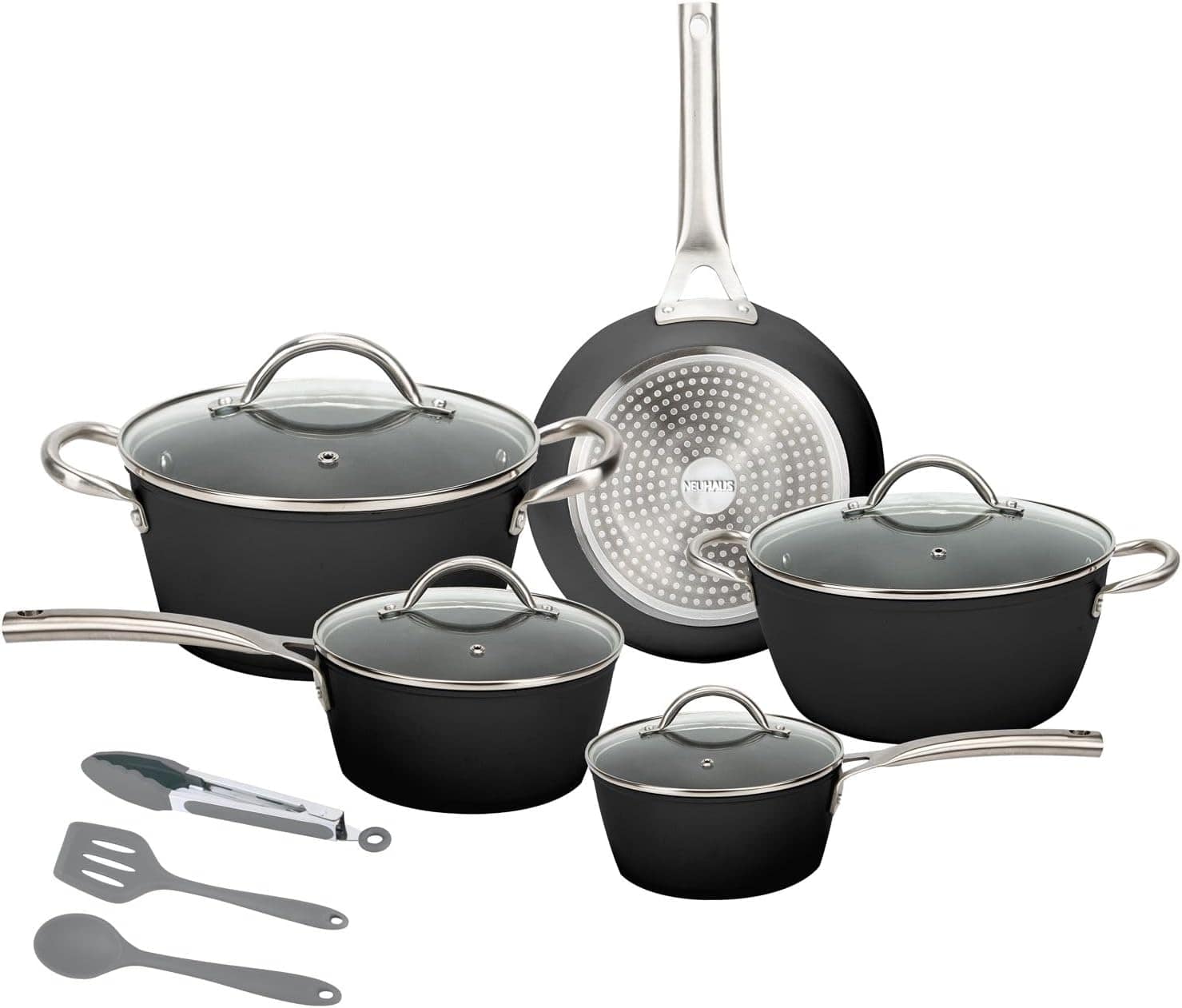 NEUHAUS JOGO DE PANELAS 8 PEÇAS REVESTIMENTO CERÂMICO ANTIAD...