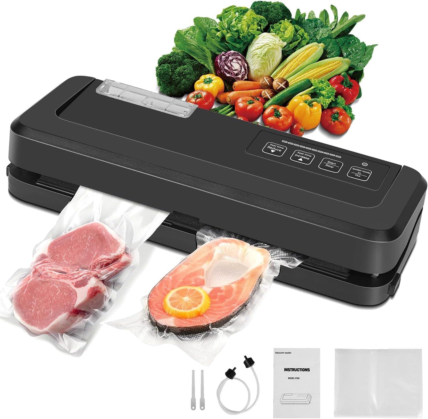 Deptad 220V Seladora à Vácuo com Reservatório Alta Performan...