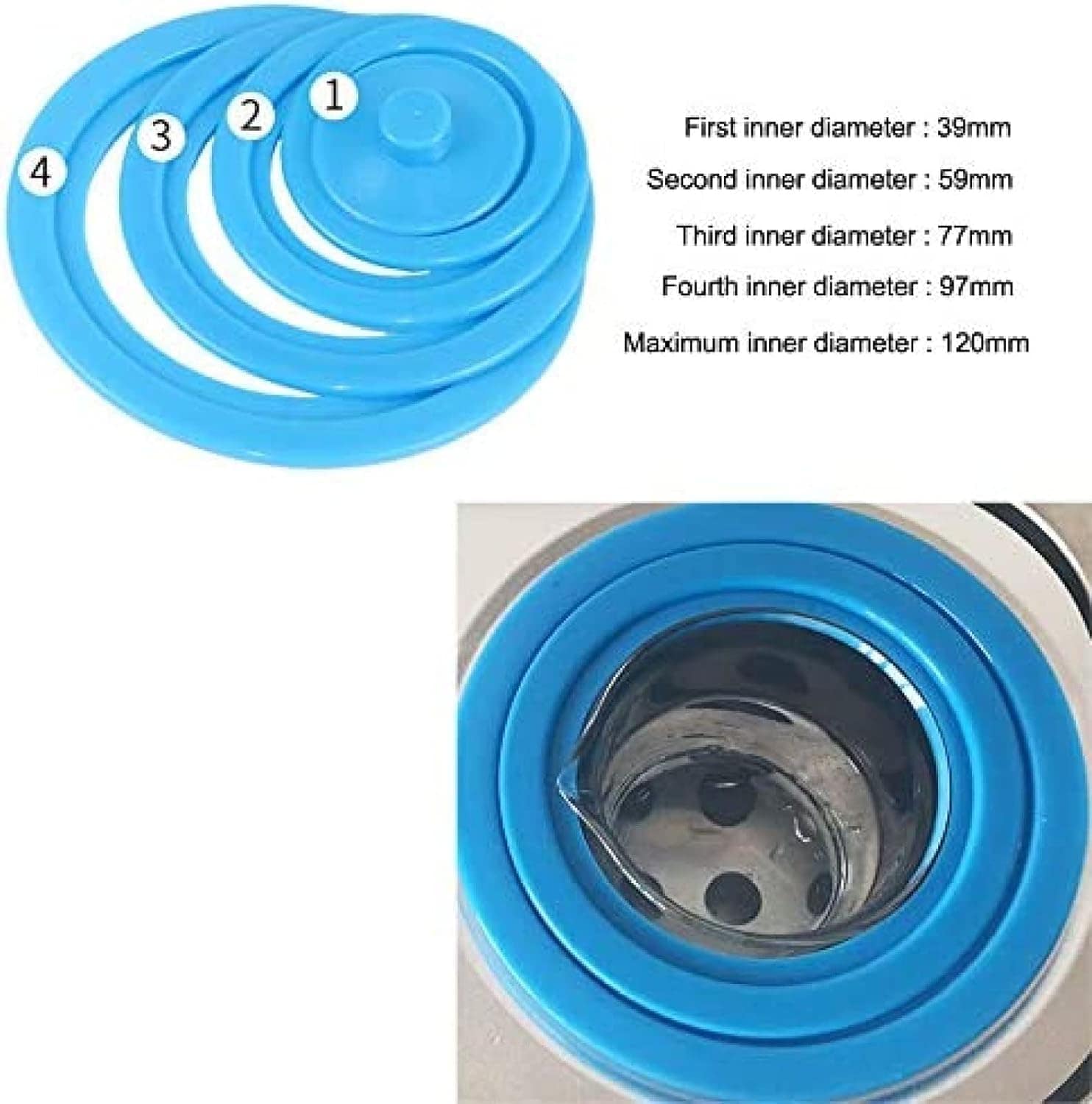 Banho-maria de laboratório 300/600W, banho-maria elétrico de... - Image 5