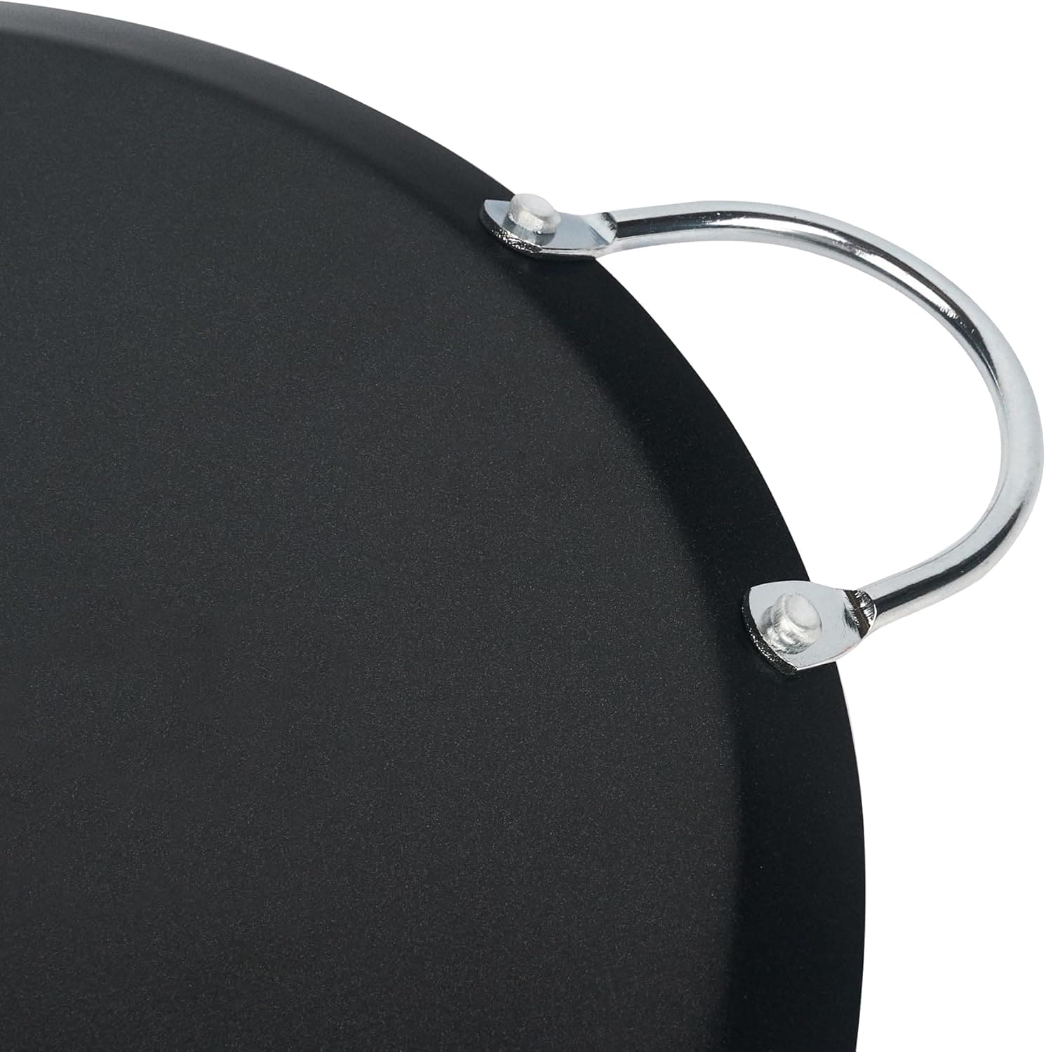 Restaurantware Met Lux Chapa redonda de 28 cm com alça dupla... - Image 17