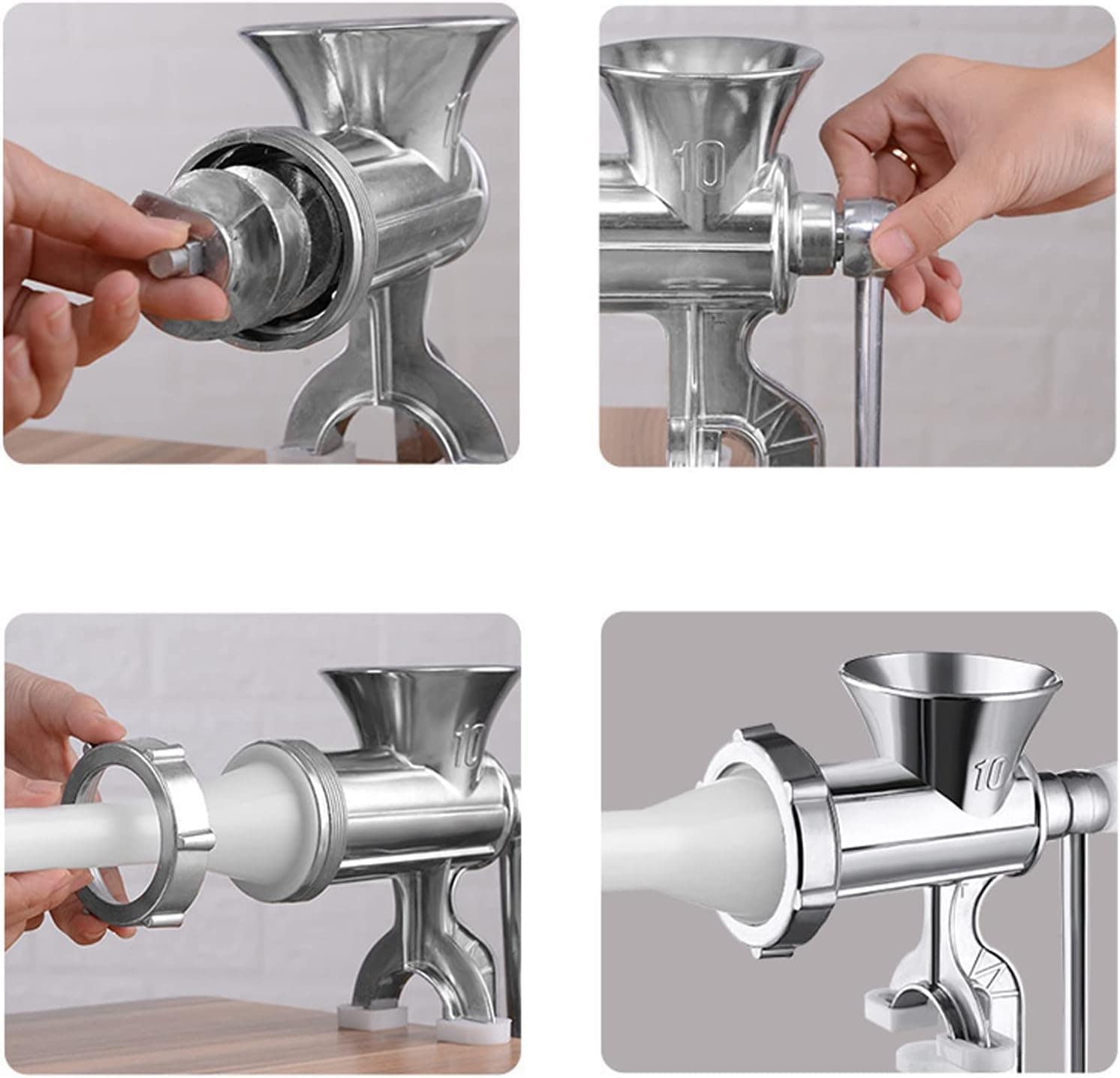 Moedor de carne manual QANYEGN, enchimento de linguiça de ca... - Image 5