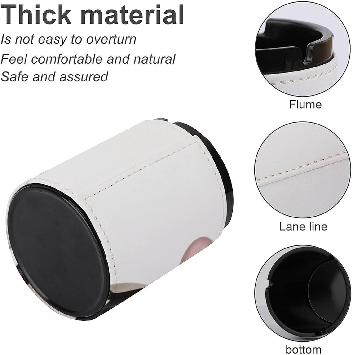 Cinzeiro de couro de vaca leiteira de desenho animado para c... - Image 3