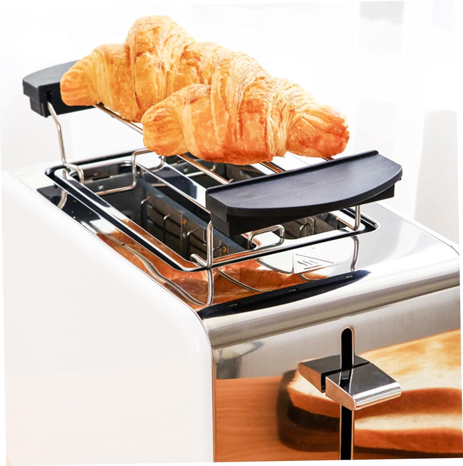Torradeira com suporte de aquecimento, rack de aquecimento d... - Image 3