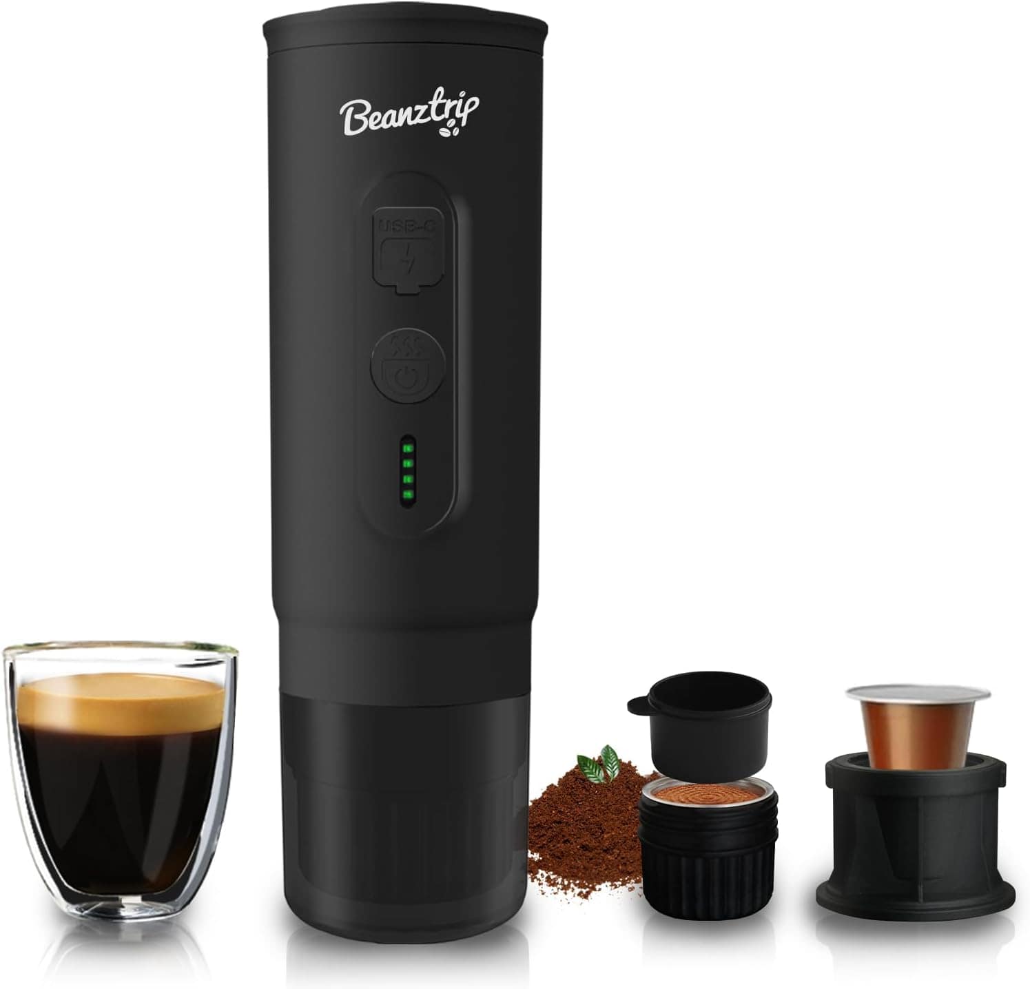 Máquina de café expresso elétrica portátil, máquina de café ...