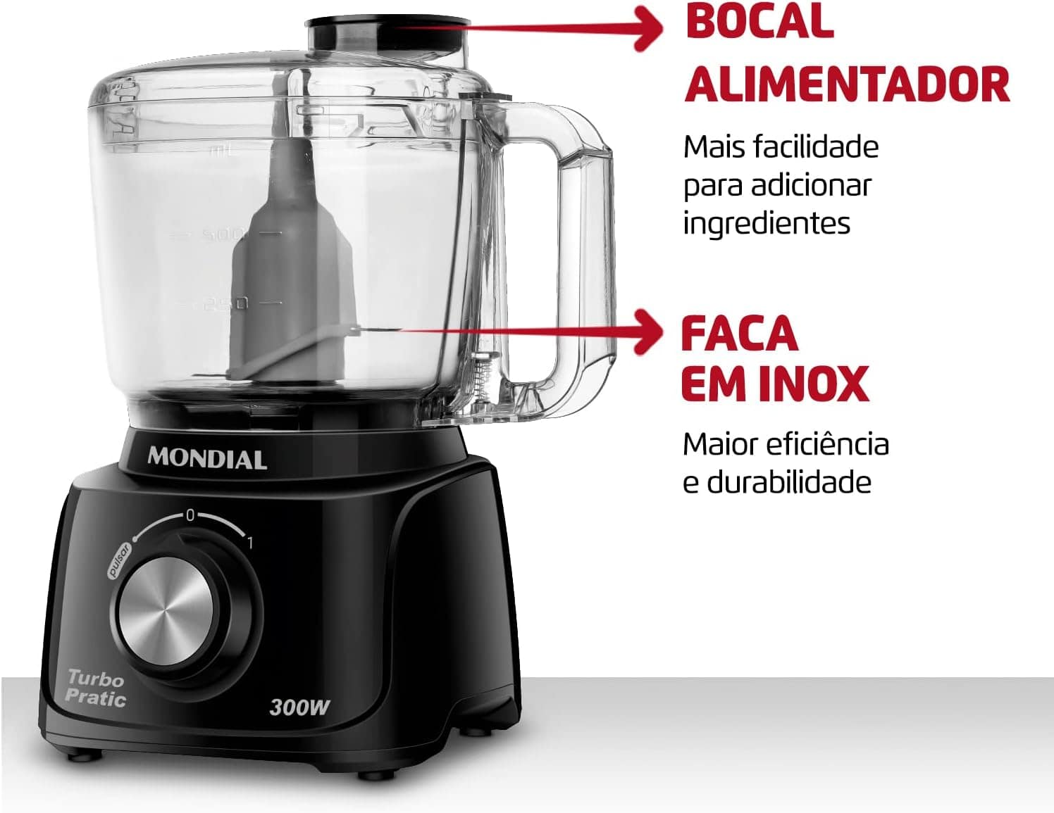 Mini Processador Turbo Pratic 220V, Mondial - MP-16-B - Image 6