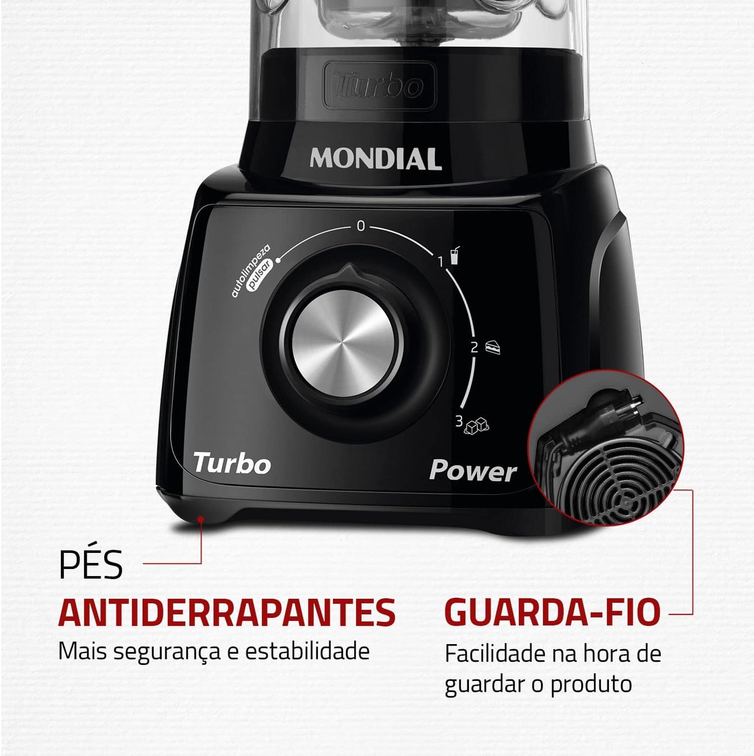 Liquidificador Mondial, Turbo Power 550W, 220V, Preto, 2,2 L... | É bom mesmo? Descubra antes de comprar - Image 7