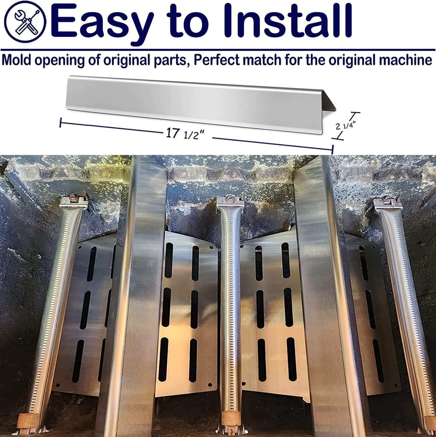 Peças de substituição para churrasqueira a gás de 44,5 cm pa... - Image 2