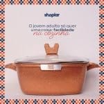 Conjunto Panelas Caçarolas Revestimento Antiaderente Cerâmic... - Image 2