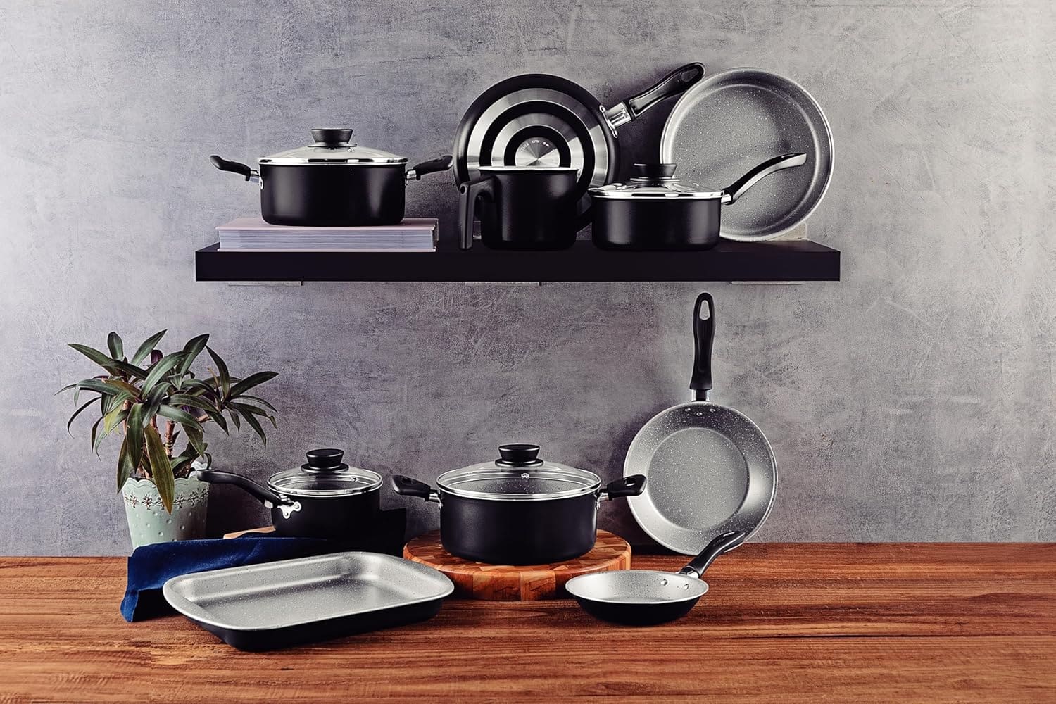 Jogo de Panelas Tramontina Linz em Alumínio com Revestimento... - Image 13