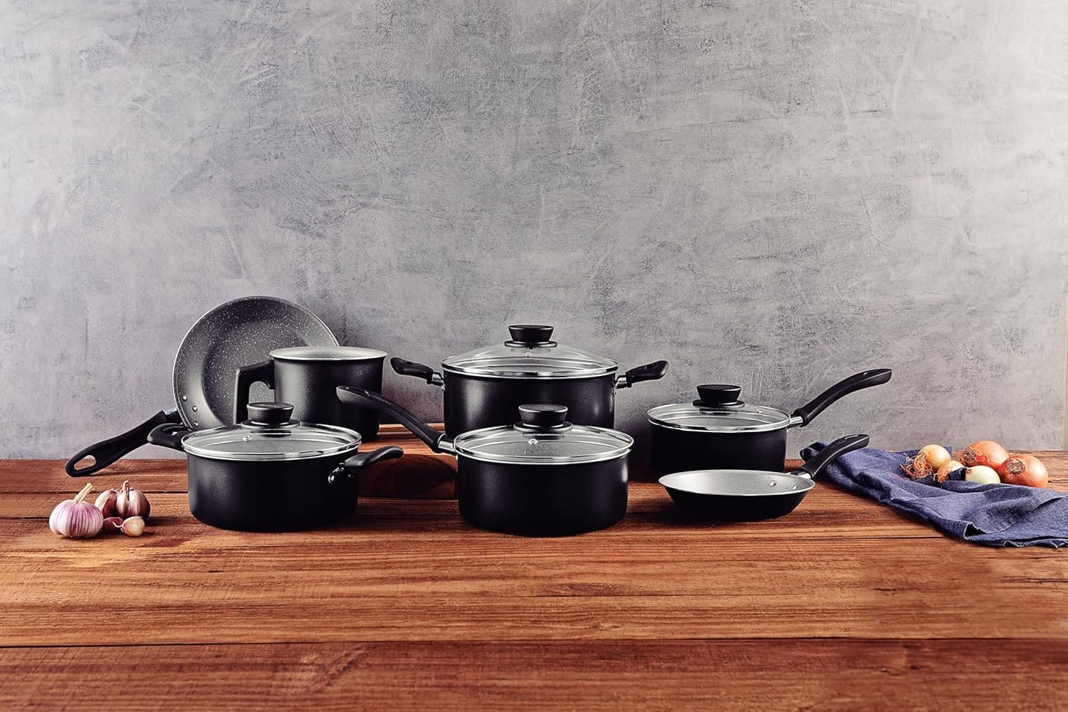 Jogo de Panelas Tramontina Linz em Alumínio com Revestimento... - Image 9