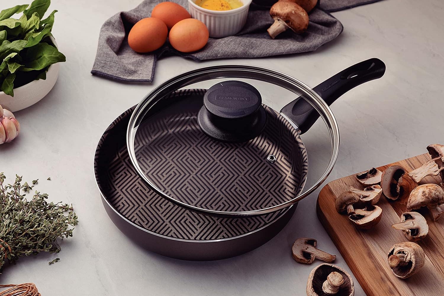 Frigideira Reta Tramontina Paris em Alumínio com Revestiment... - Image 3