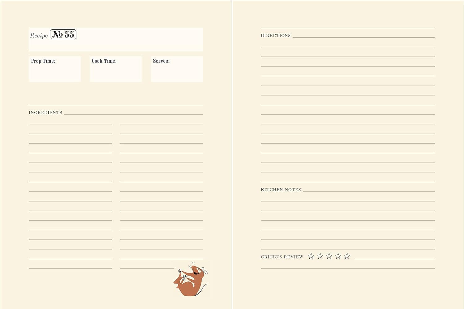 Anyone Can Cook: A Ratatouille Recipe Journal - Image 10