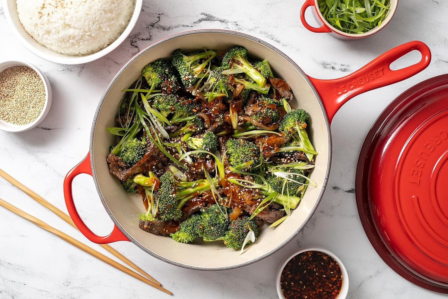 Le Creuset Panela Red Cassadou 26cm Sig Rhone - Image 4