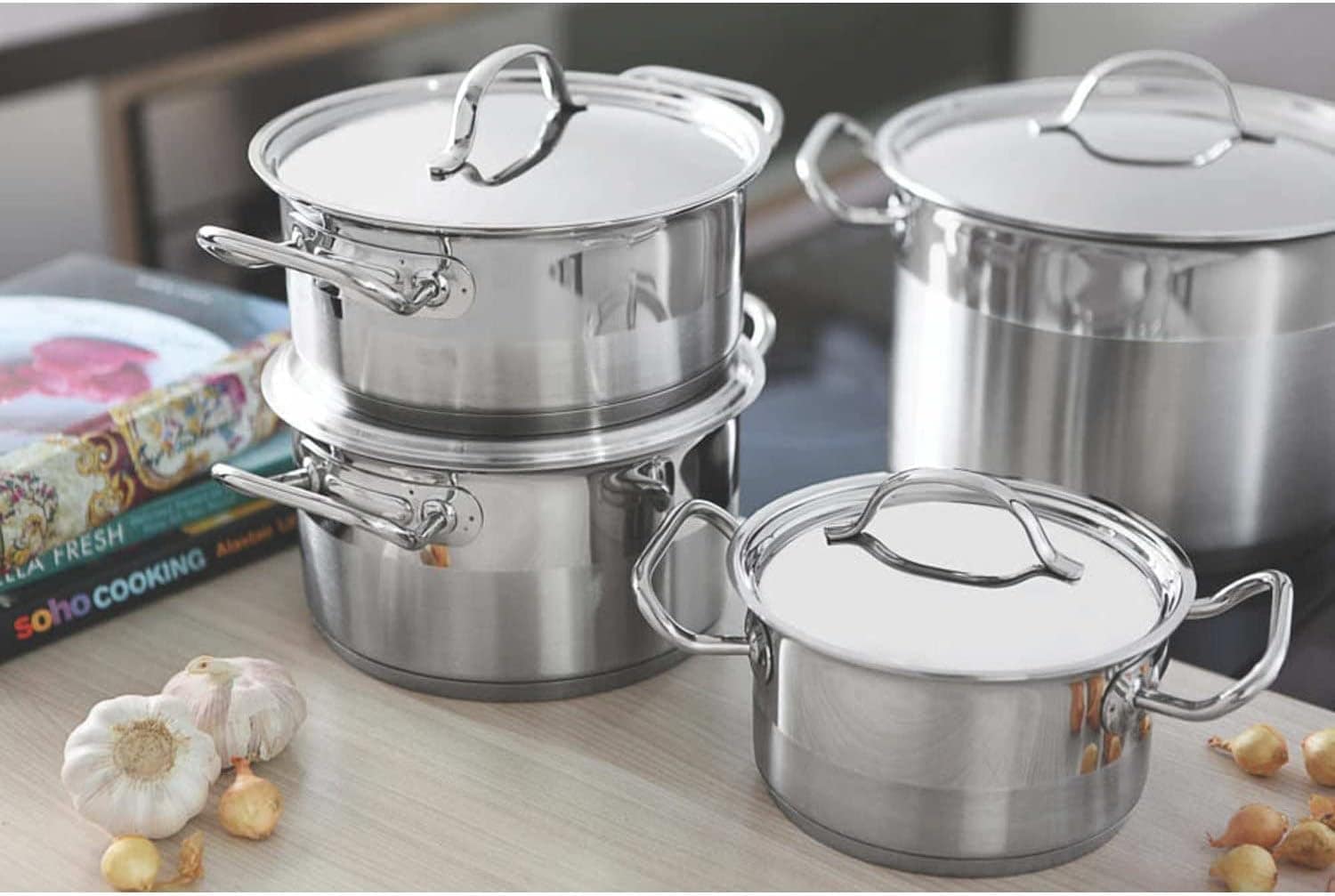 Caçarola Rasa Professional Aço Inox 62623280 Tramontina - Image 2