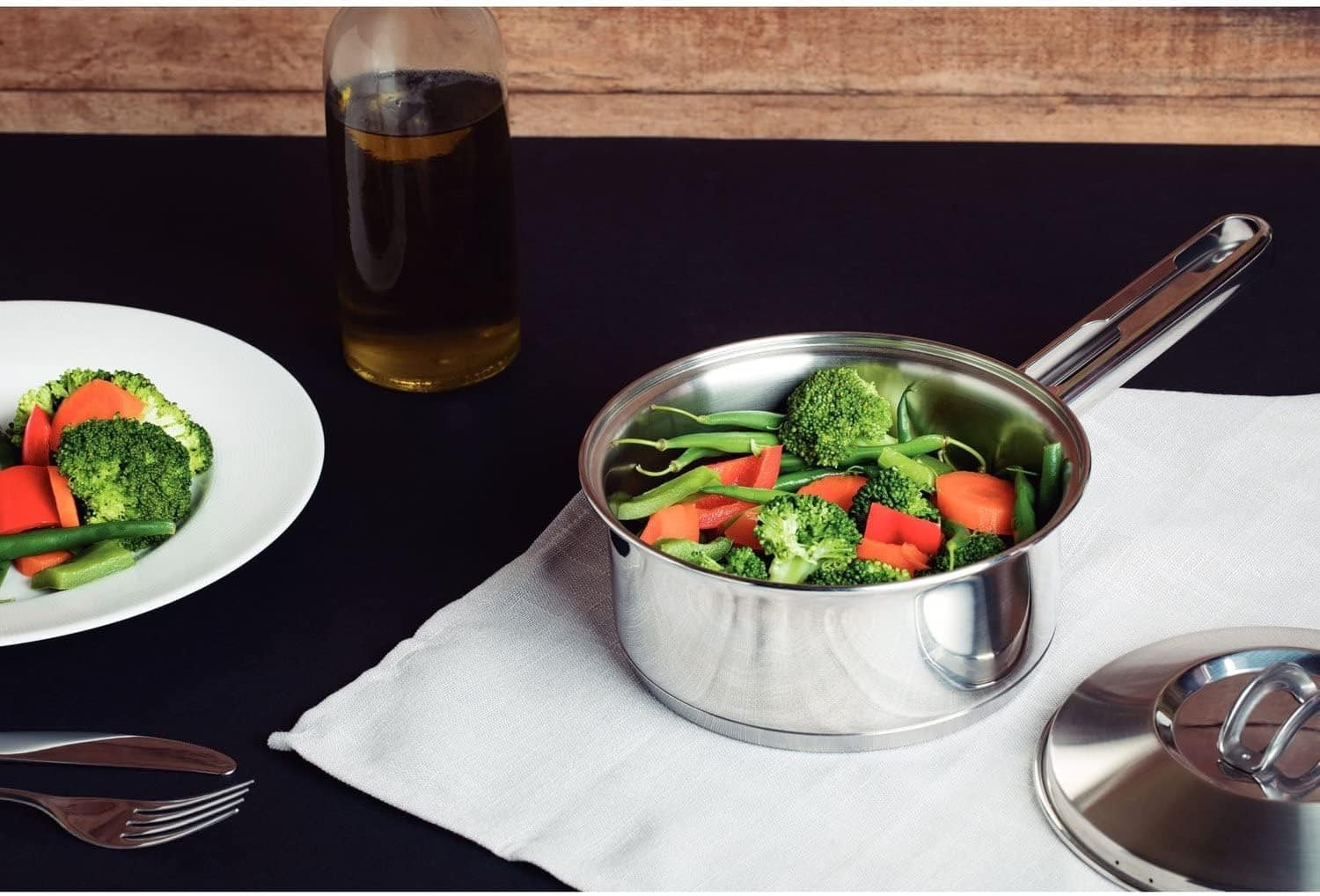 Jogo de Panelas Tramontina Solar em Aço Inox com Fundo Tripl... - Image 8