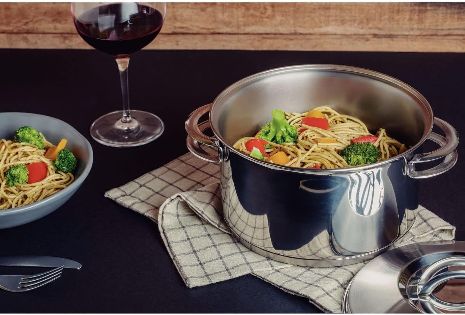 Jogo de Panelas Tramontina Solar em Aço Inox com Fundo Tripl... - Image 4