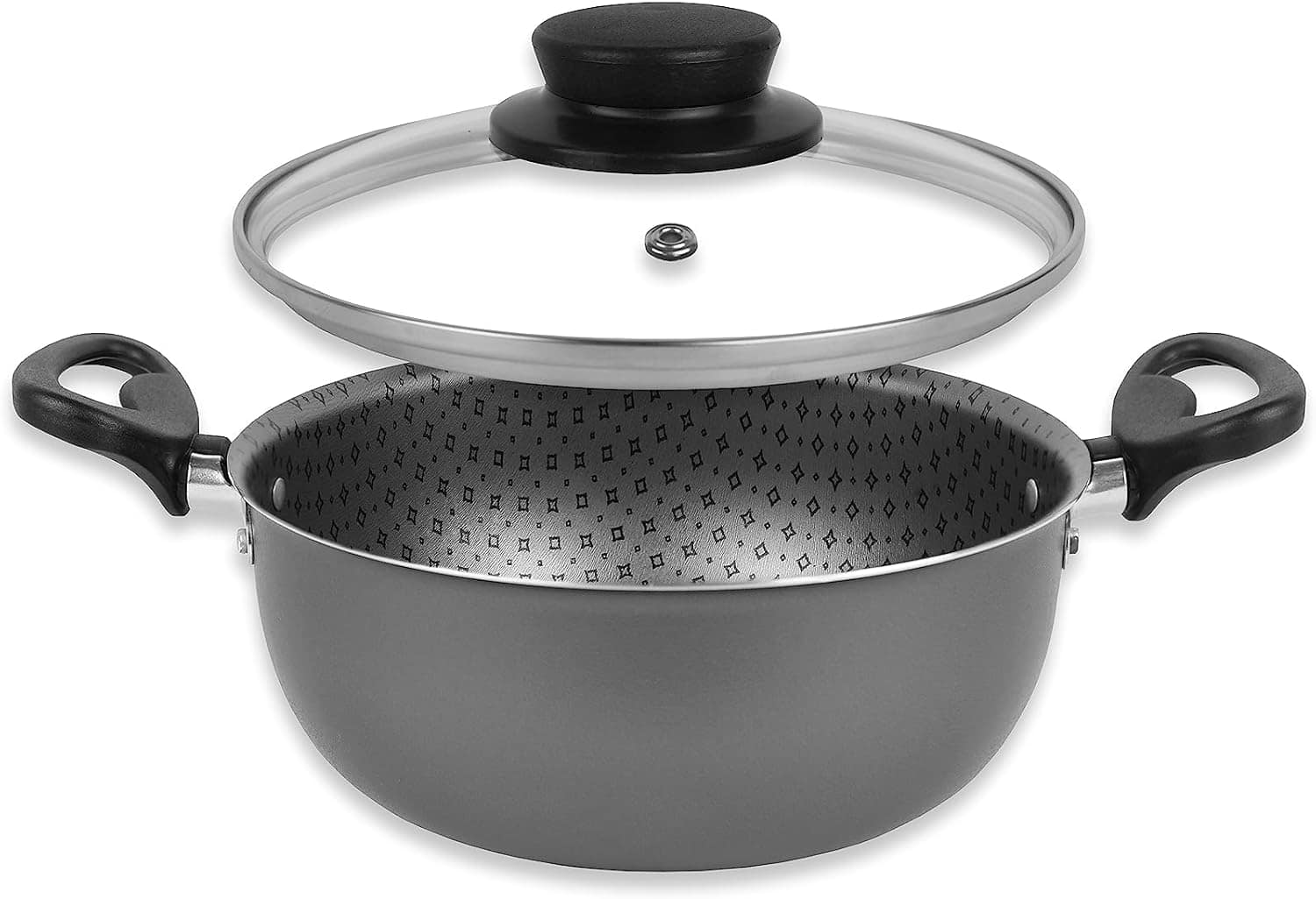 Jogo de Panelas Splash 10 Peças Alumínio Antiaderente Tampa ... - Image 4