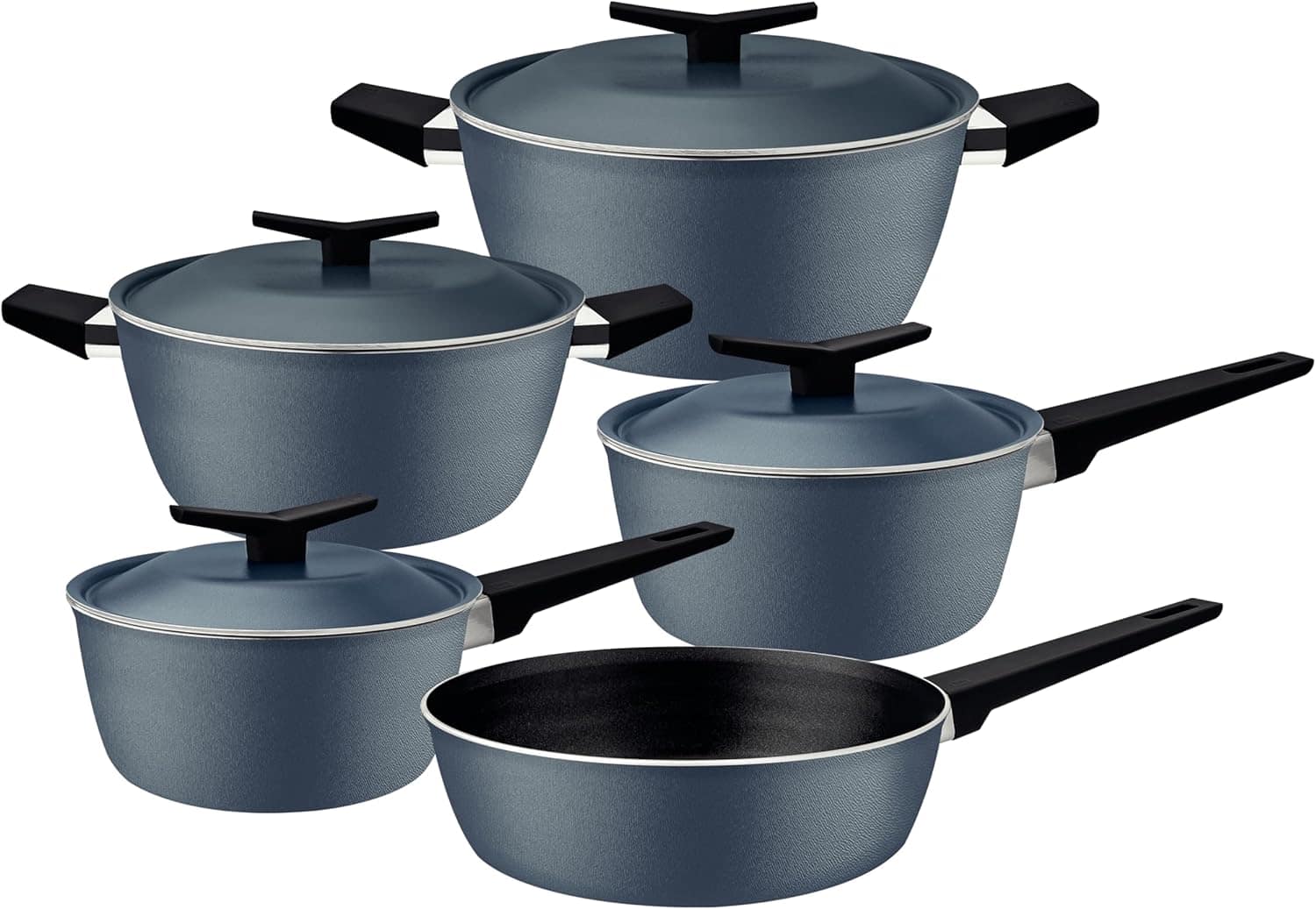 Jogo de Panelas Tramontina Spezia em Alumínio com Revestimen...