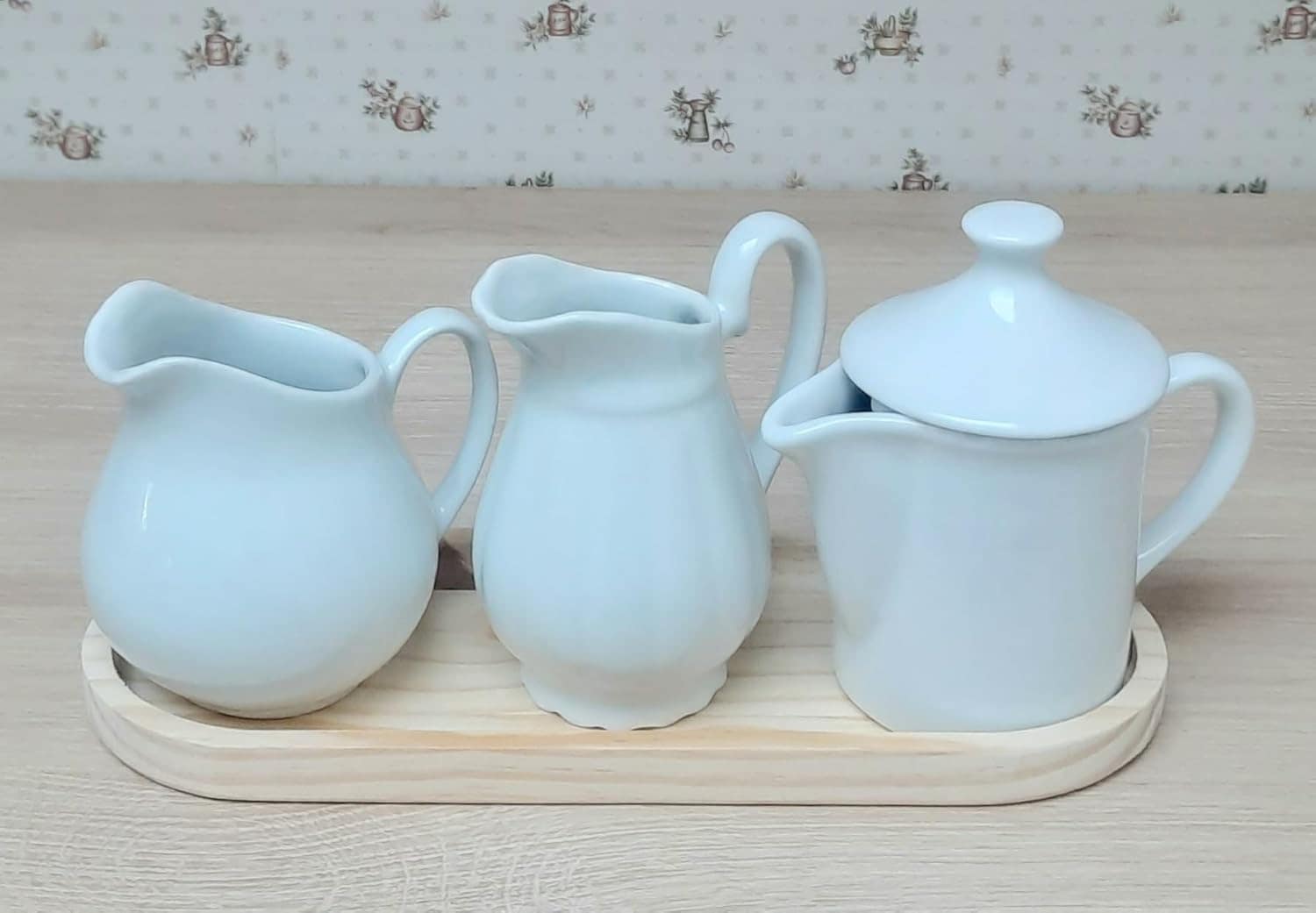 Jogo Mesa Posta, Jarras e Bule - Bule 300ml + Jarra clássica... - Image 3