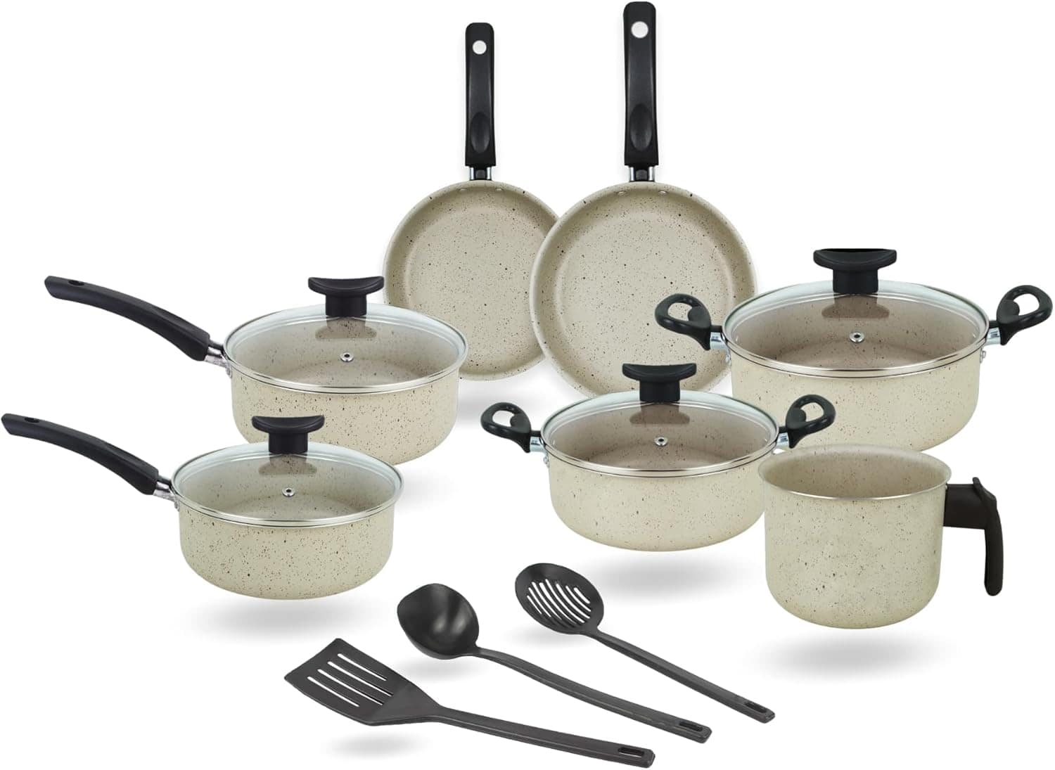 Dona Chefa, Super Jogo De Panelas 10 Peças Elegan Baunilha T...