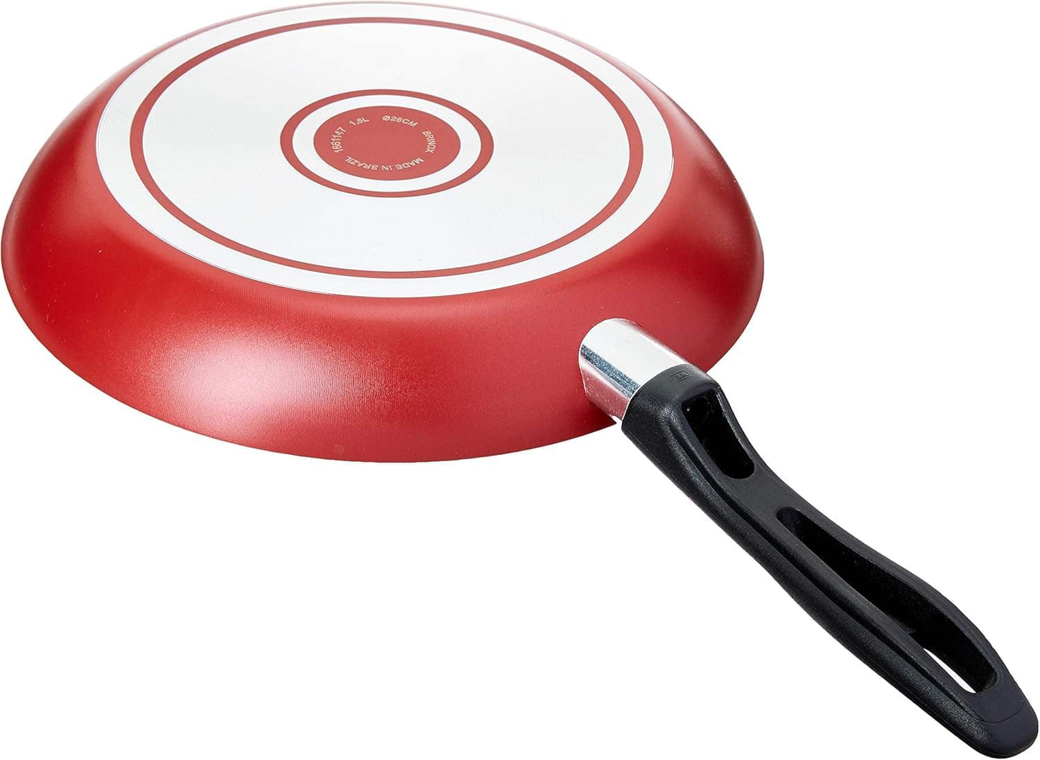 Frigideira com Espátula, Chilli, 26 cm, Cereja, Brinox - Image 4