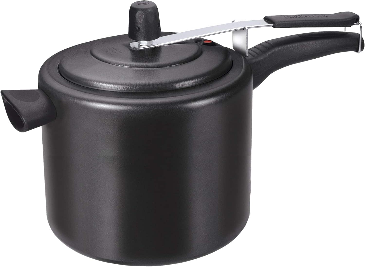 Panela Pressão 7. 0 Alumínio Fortaleza Preto