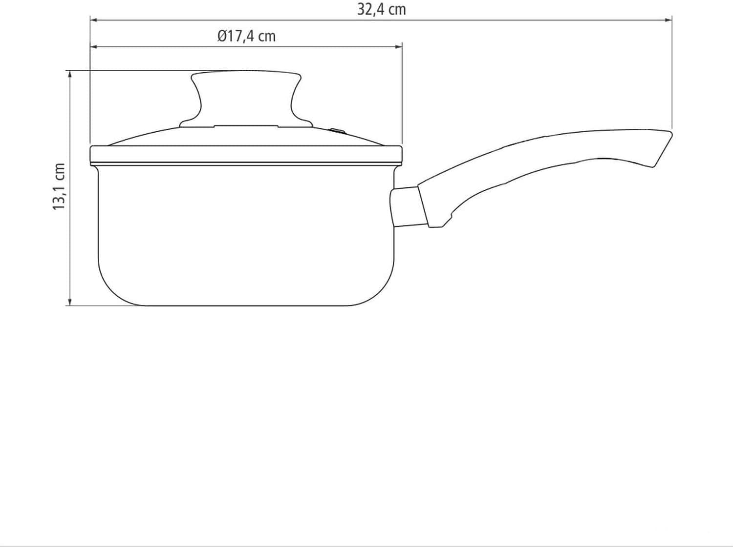 Panela Tramontina Paris em Alumínio com Revestimento Interno... - Image 6