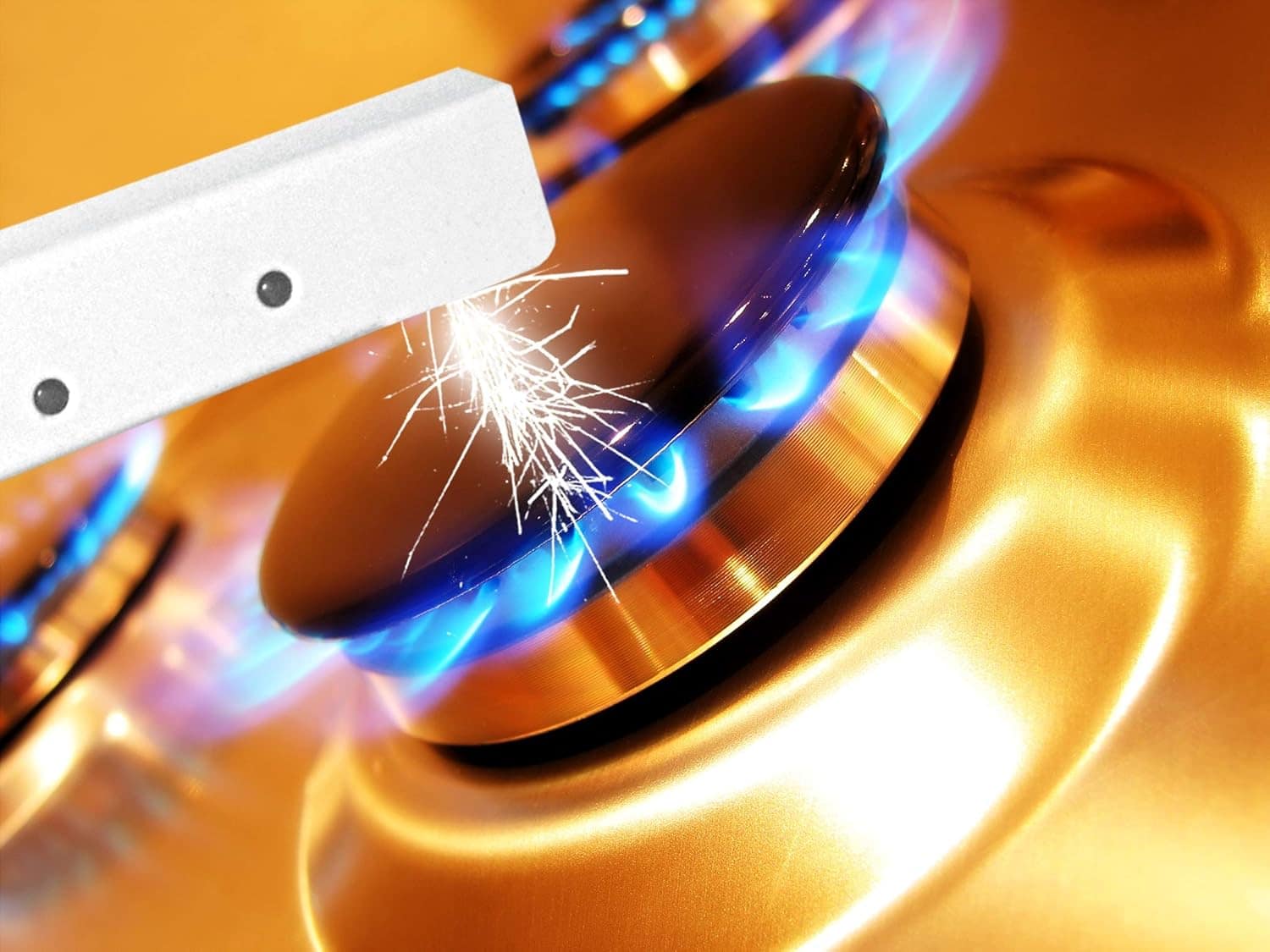 Naxos Lume Acendedor de Fogão, Amarelo, 22 x 2.5 x 1.5 cm - Image 5