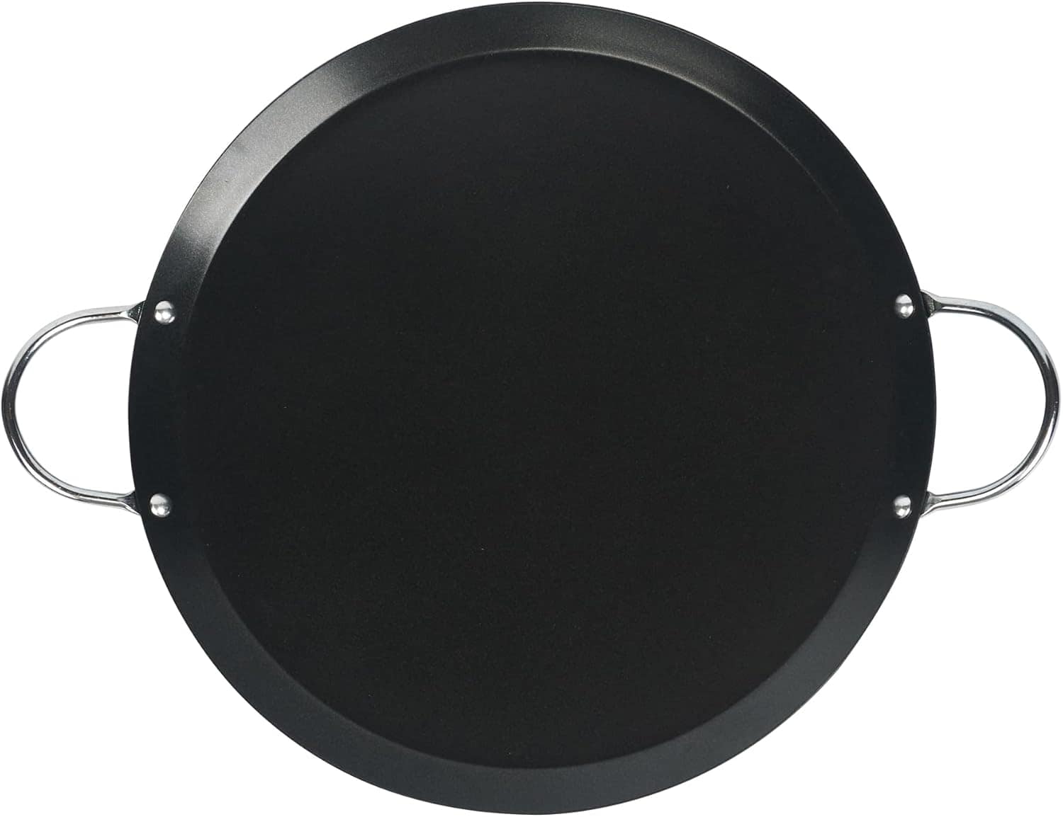 Restaurantware Met Lux Chapa redonda de 28 cm com alça dupla... - Image 15