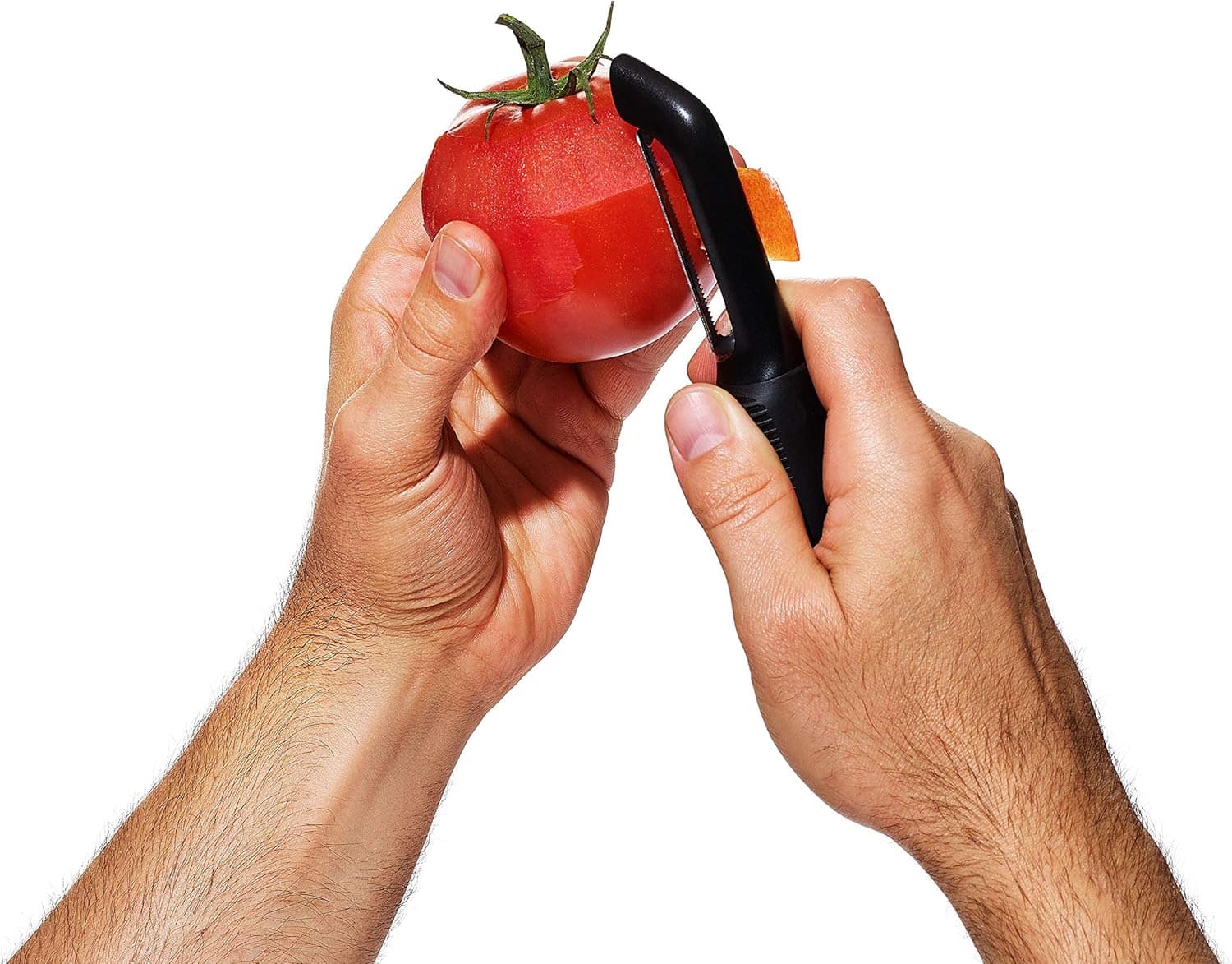 OXO Good Grips Serrated Peeler, Black - Image 8