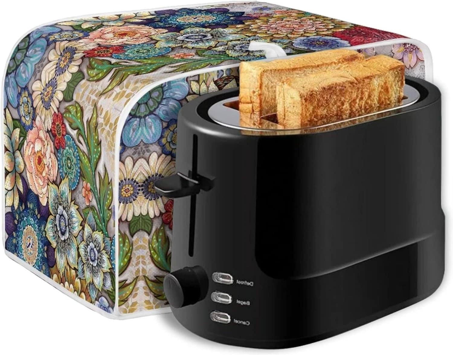JEOCODY Capas para Torradeira Bright Blossoms com 2 Fatias L... - Image 7