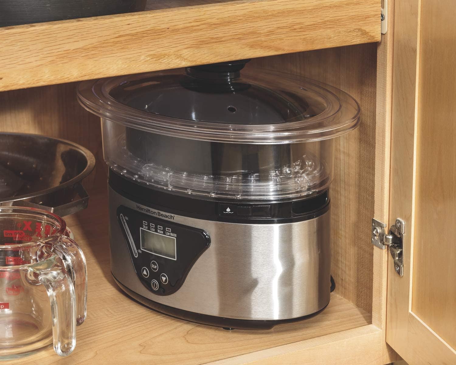 Panela a Vapor Digital, 5,2L, Prata, 110v, Hamilton Beach - Image 2