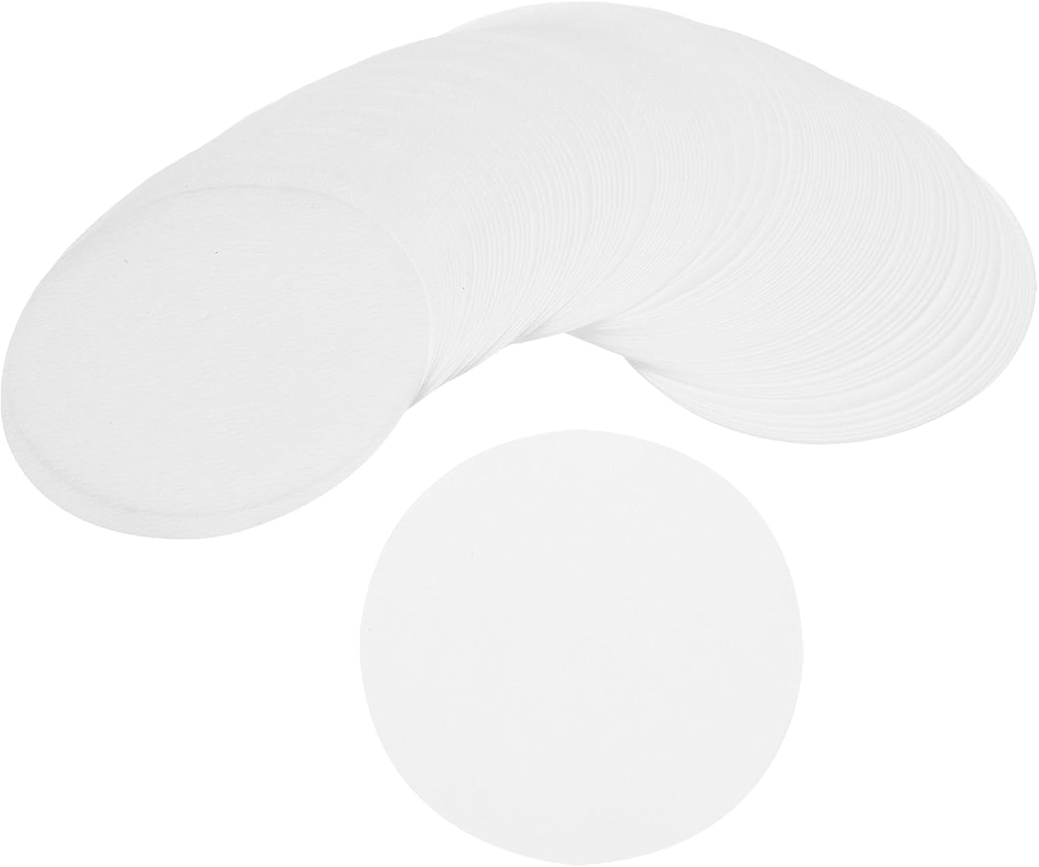 PATIKIL Filtro de papel Mocha Pote descartável redondo papel...